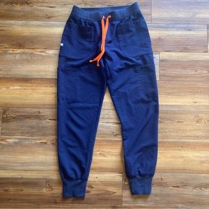 Figs Technical Collection Scrub Jogger Bottoms Navy Size Small